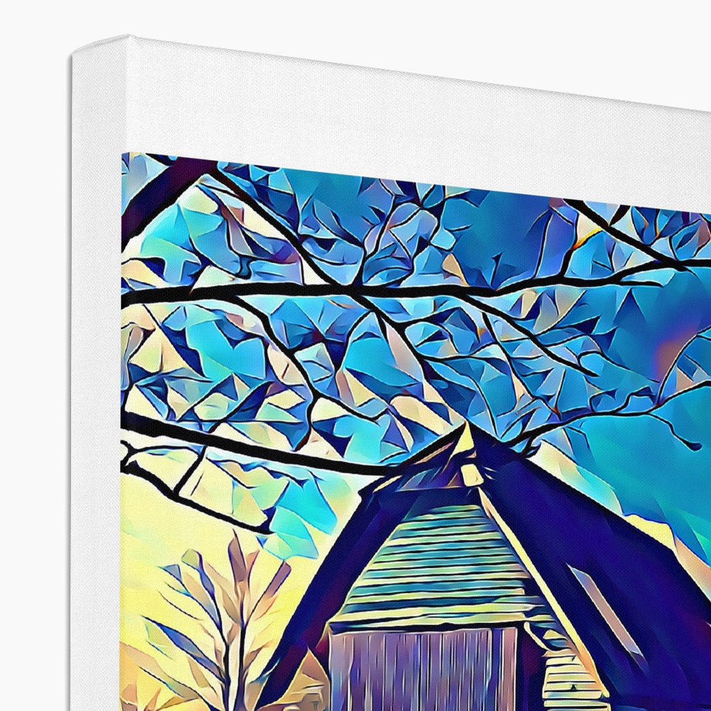 Bluegates Barn - Poly Art Canvas