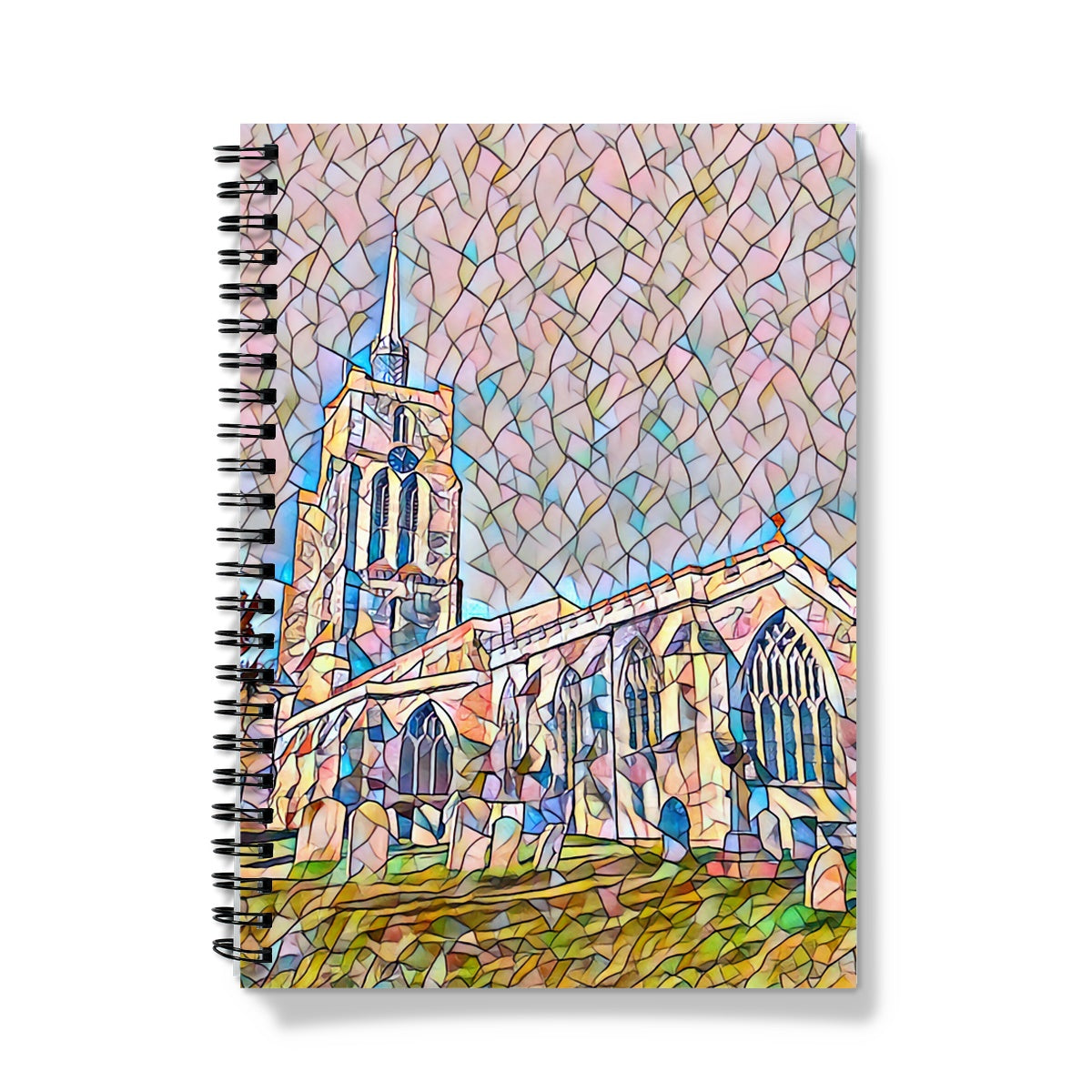 St Mary's from the East - Mosaic Notebook