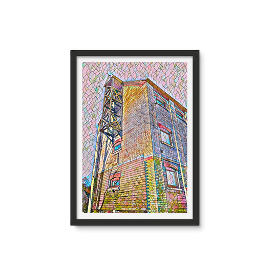The Maltings 2 - Mosaic Framed Photo Tile