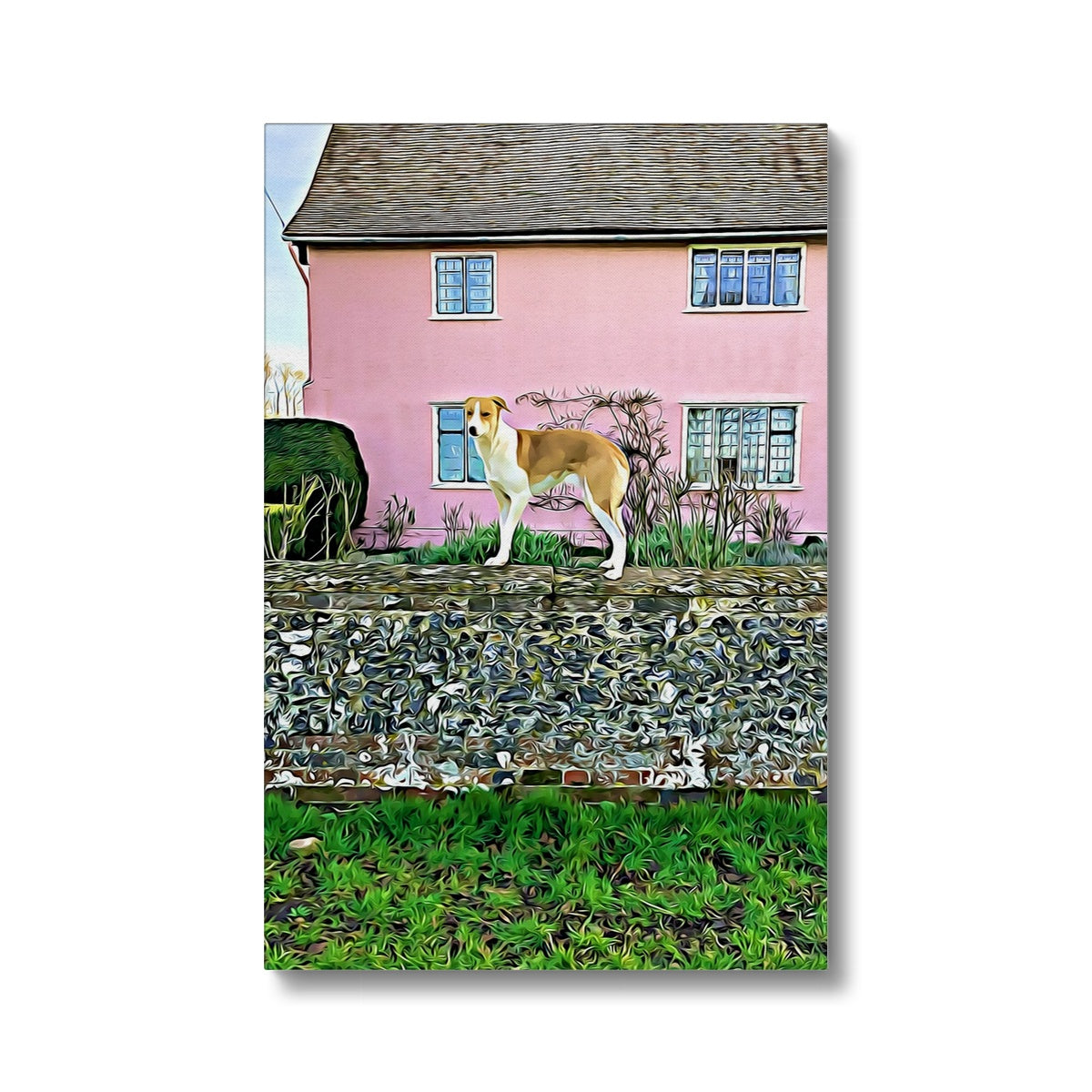 Gardiners Lane - Illustrated Canvas