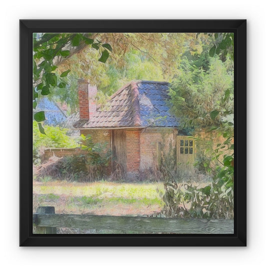 Hidden on Rolly’s Lane - Oil Framed Canvas