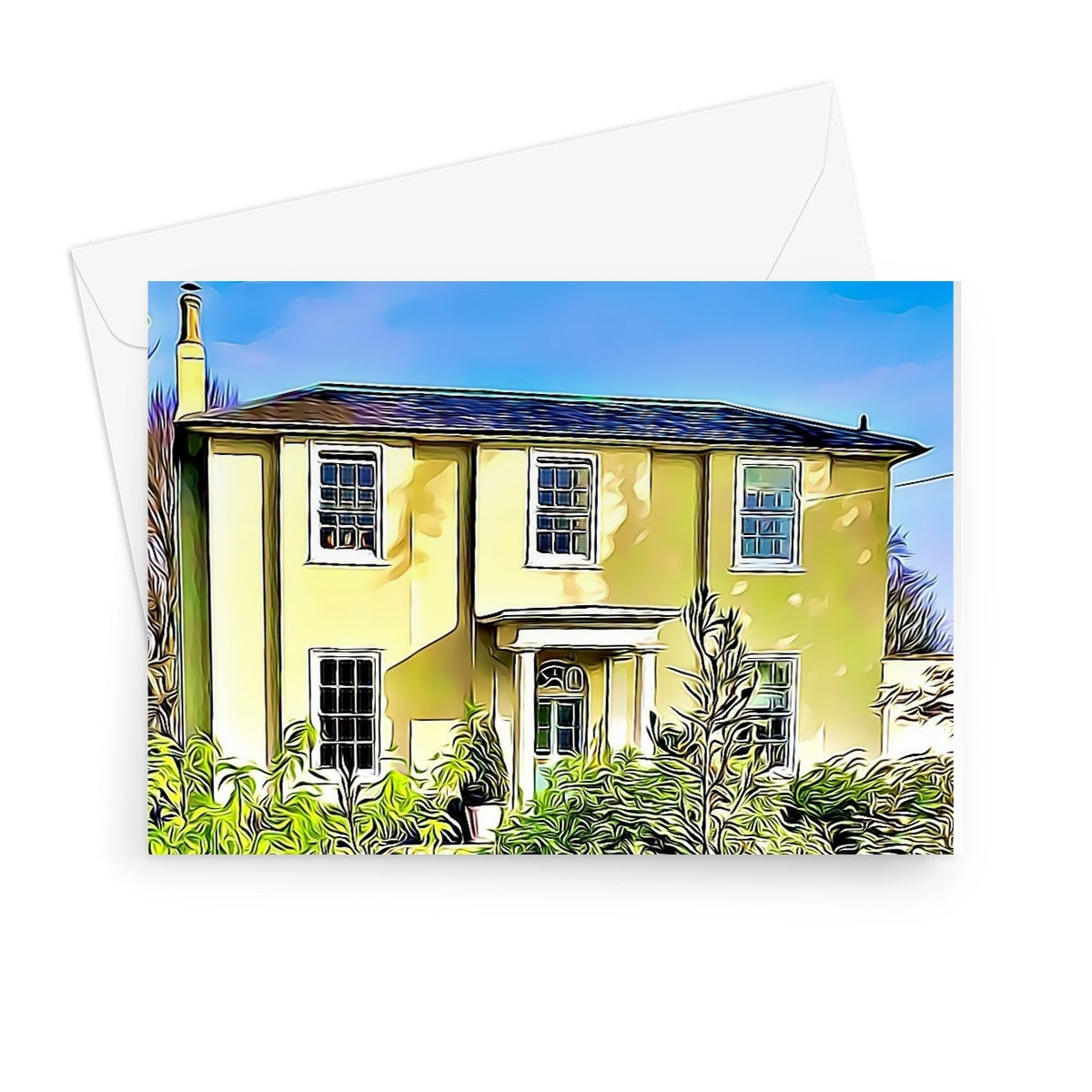 The Old Rectory - Illustrated Greeting Card