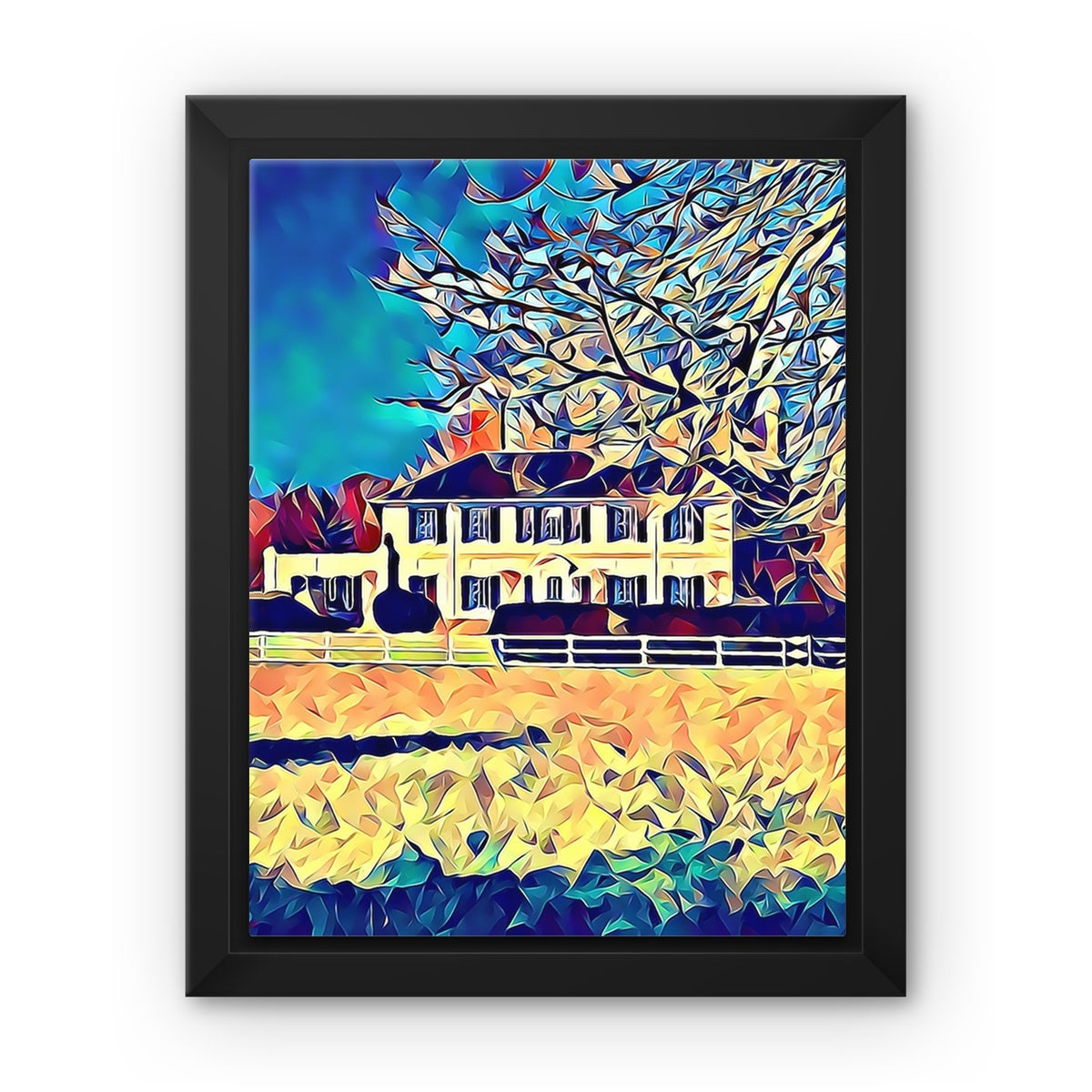 The Bury - Poly Art Framed Canvas