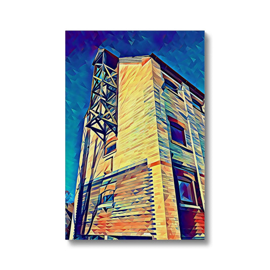 The Maltings 2 - Poly Art Canvas