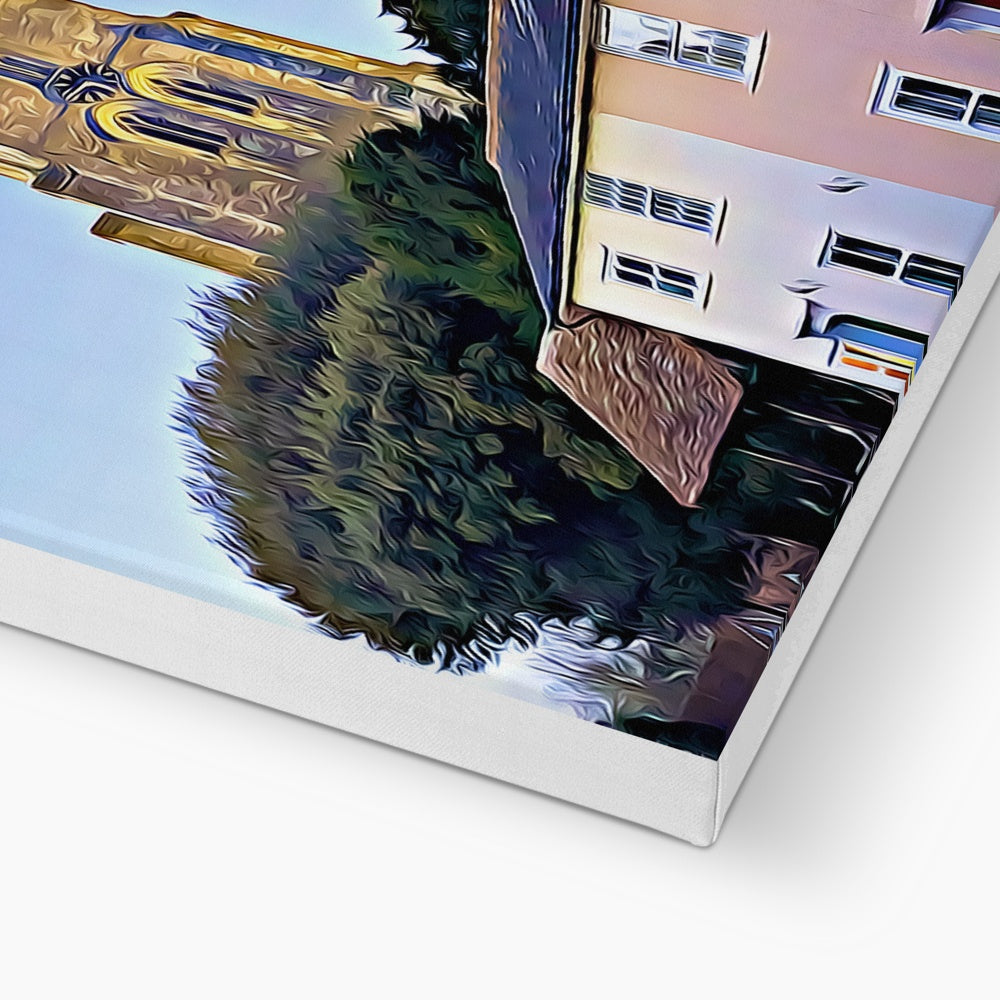 Mill Street - Illustrated Canvas