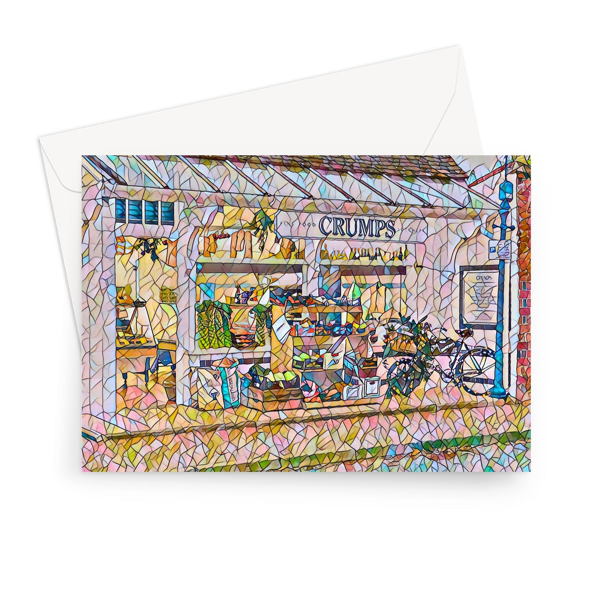 Crumps - Mosaic Greeting Card