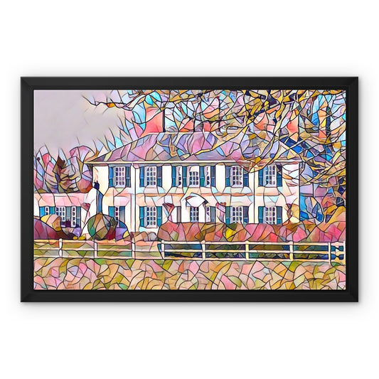 The Bury - Mosaic Framed Canvas