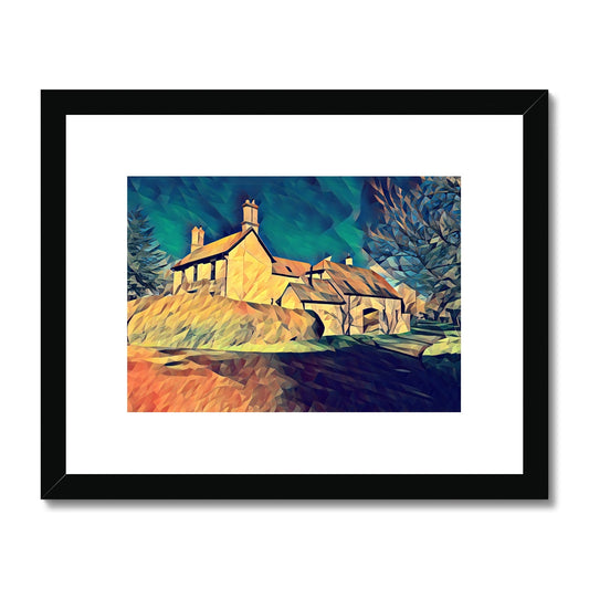 The Grange - Poly Art  Framed & Mounted Print