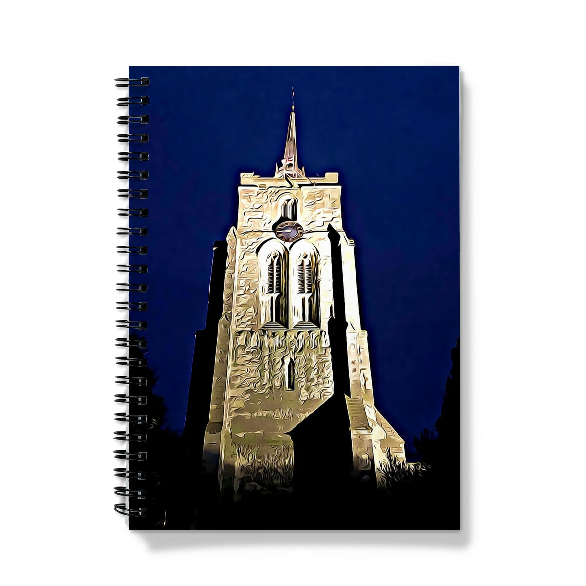 St Mary's in the Evening - Illustrated Notebook