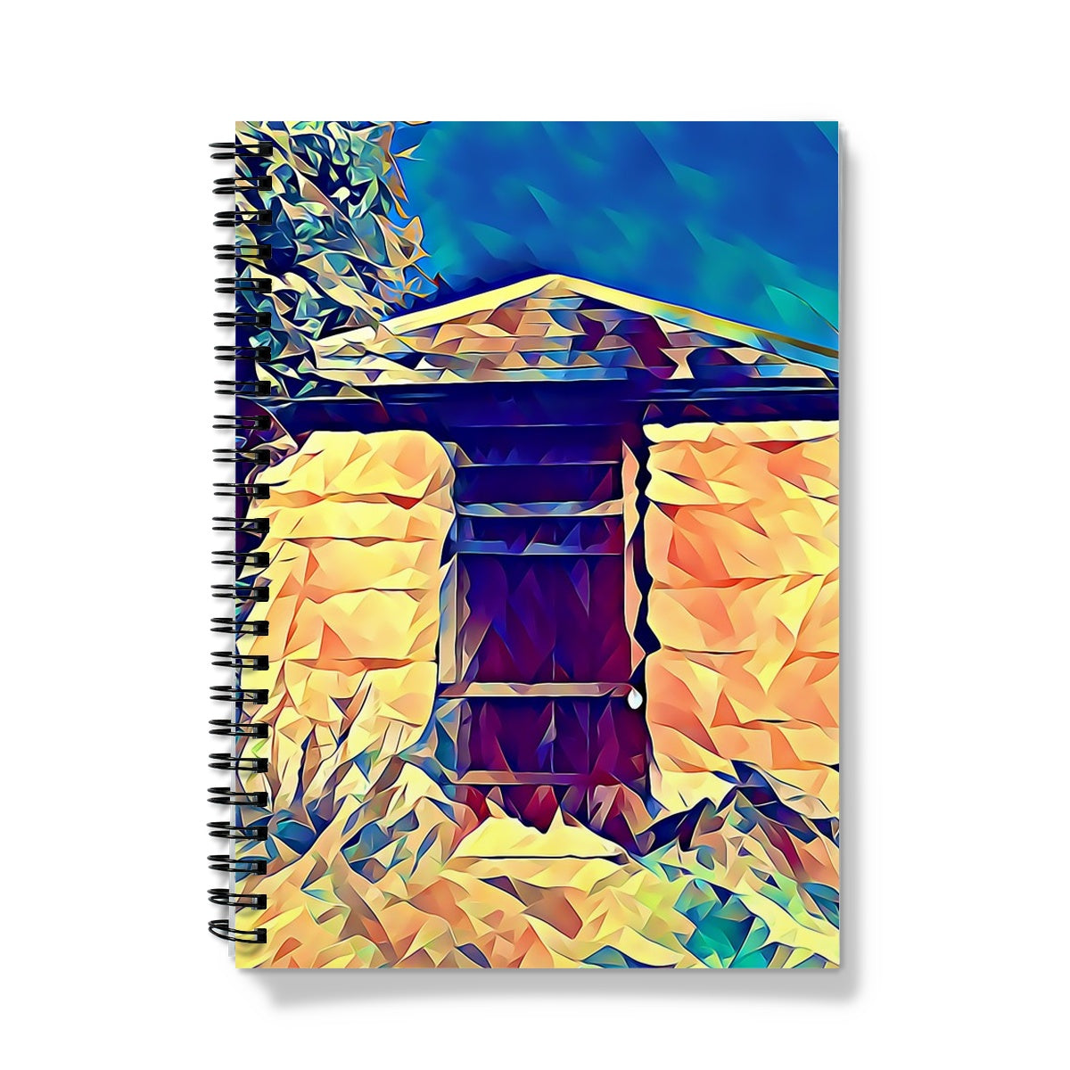 The Lock Up - Poly Art Notebook