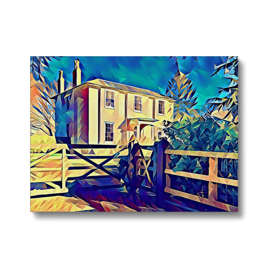 The Old Rectory - Poly Art Canvas