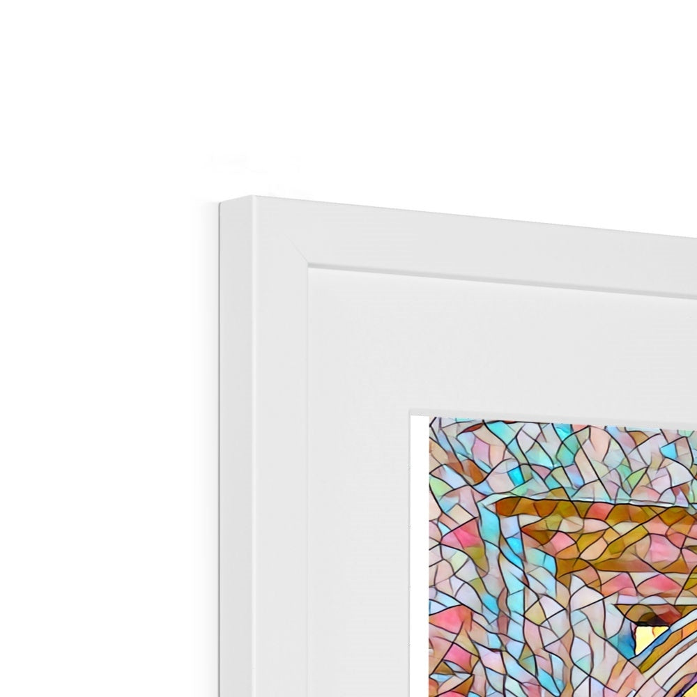 St Mary's North Entrance - Mosaic Framed & Mounted Print