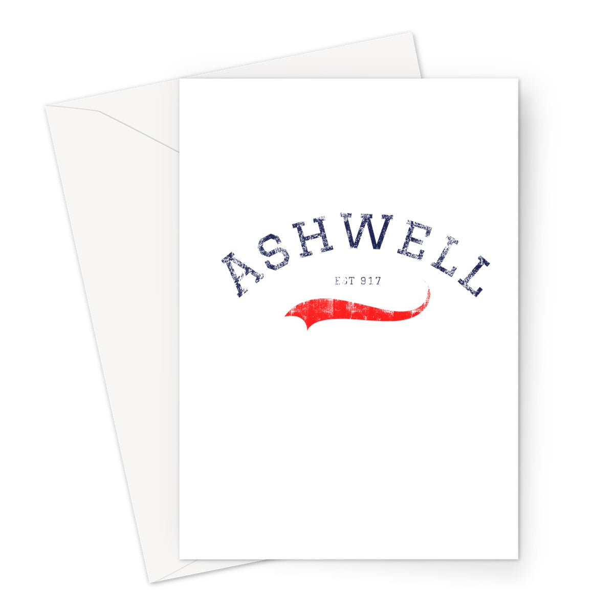 Ashwell Est 917 Greeting Card