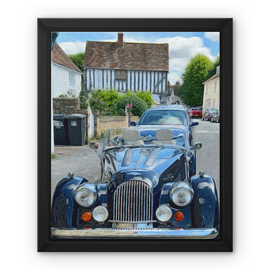 Morgan on the High Street - Oil Framed Canvas