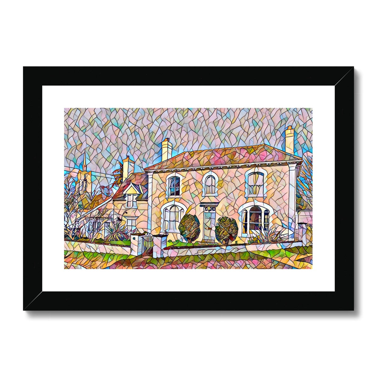 Hodwell - Mosaic Framed & Mounted Print