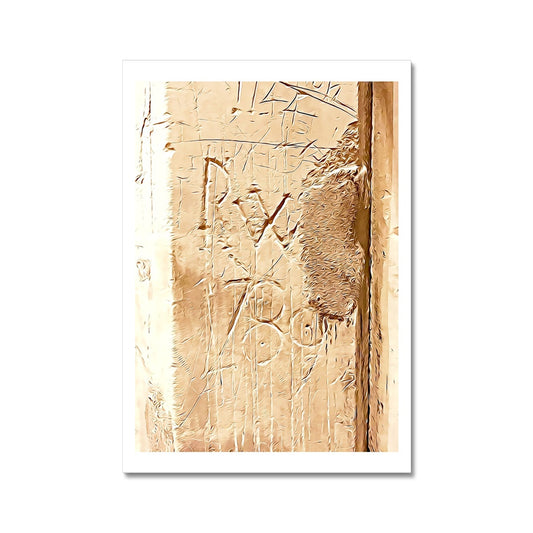 St Mary's Graffiti - Illustrated Fine Art Print