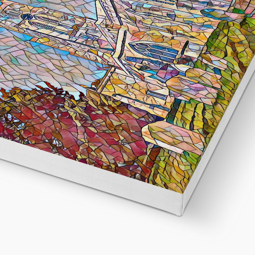 St Mary's Graveyard - Mosaic Canvas