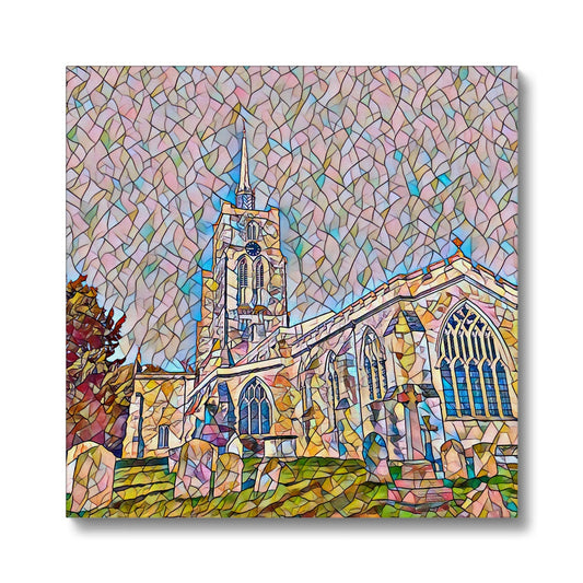 St Mary's Graveyard - Mosaic Canvas