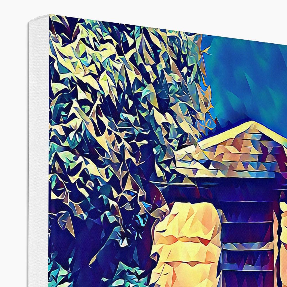 The Lock Up - Poly Art Canvas