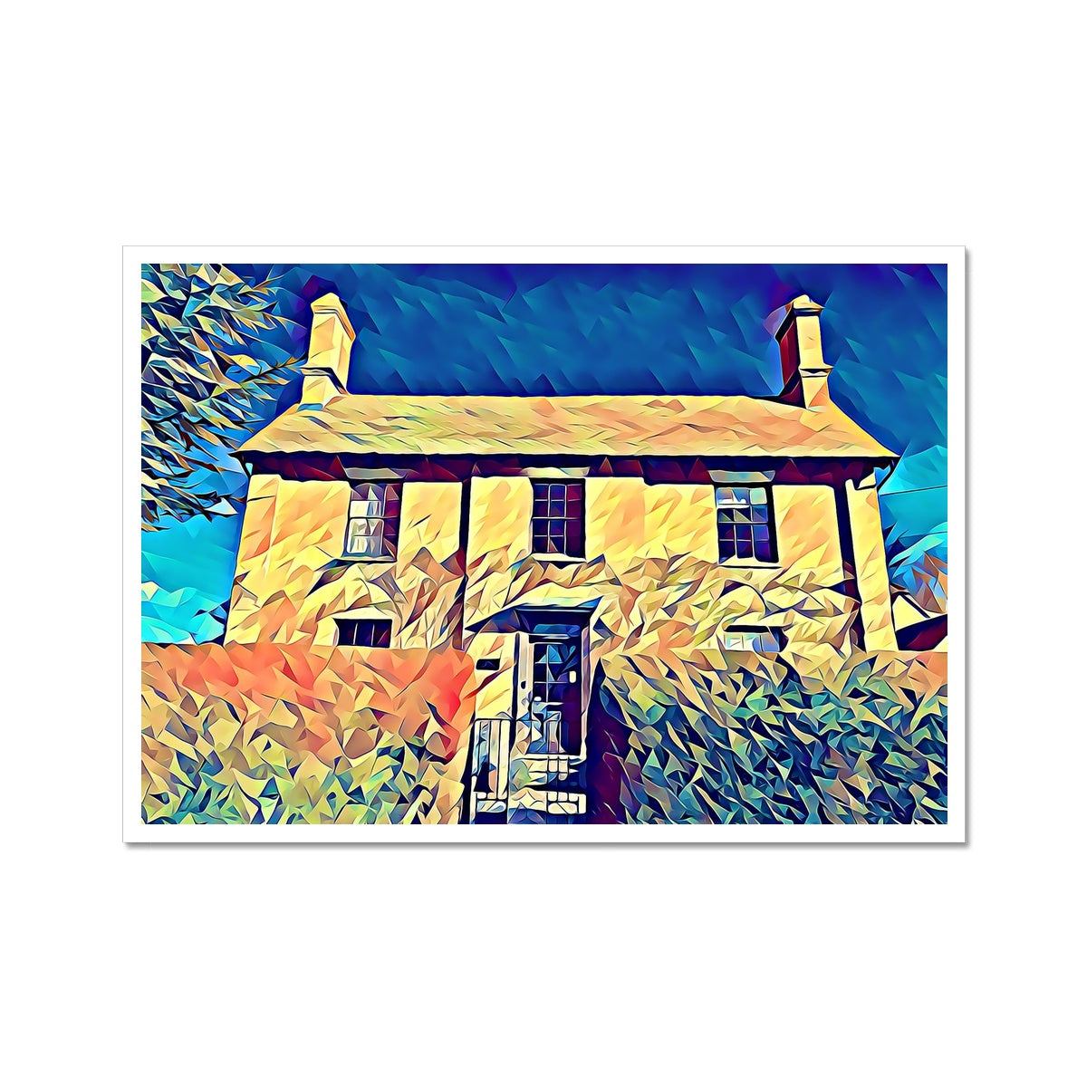 The Grange (Front) - Poly Art Fine Art Print