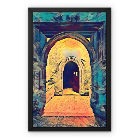 St Mary's North Face - Poly Art Framed Canvas