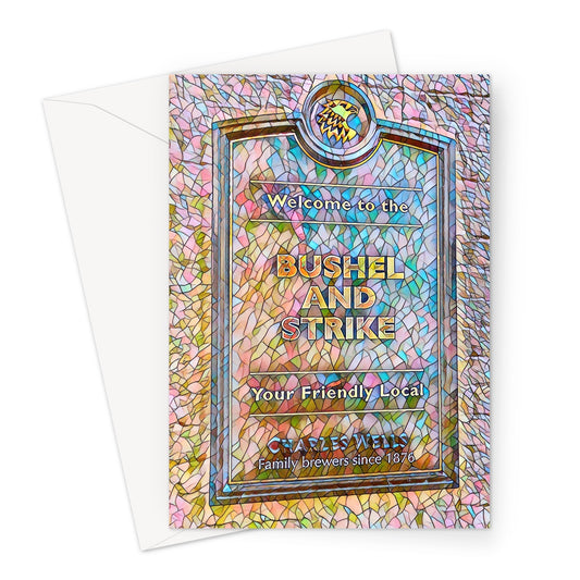 The Bushel & Strike - Mosaic Greeting Card