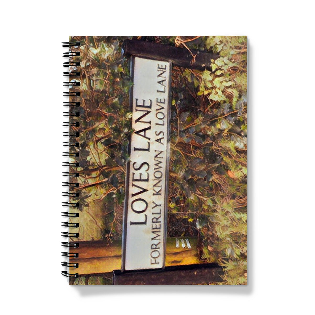 Loves Lane  -  Watercolour Notebook