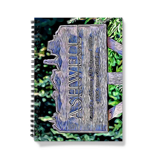 Ashwell Sign Village Green - Illustrated Notebook