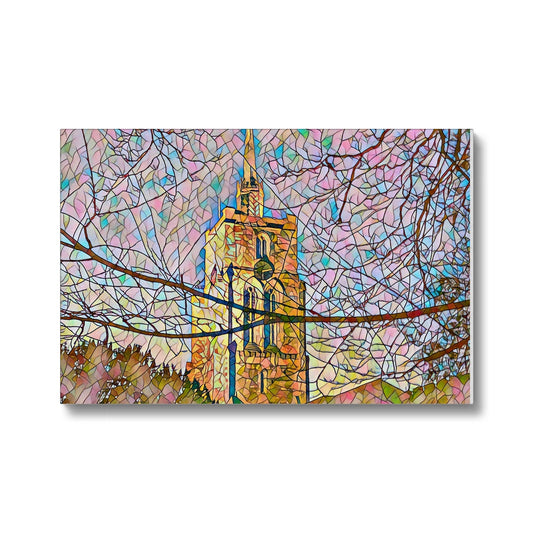 St Mary's Veiled - Mosaic Canvas