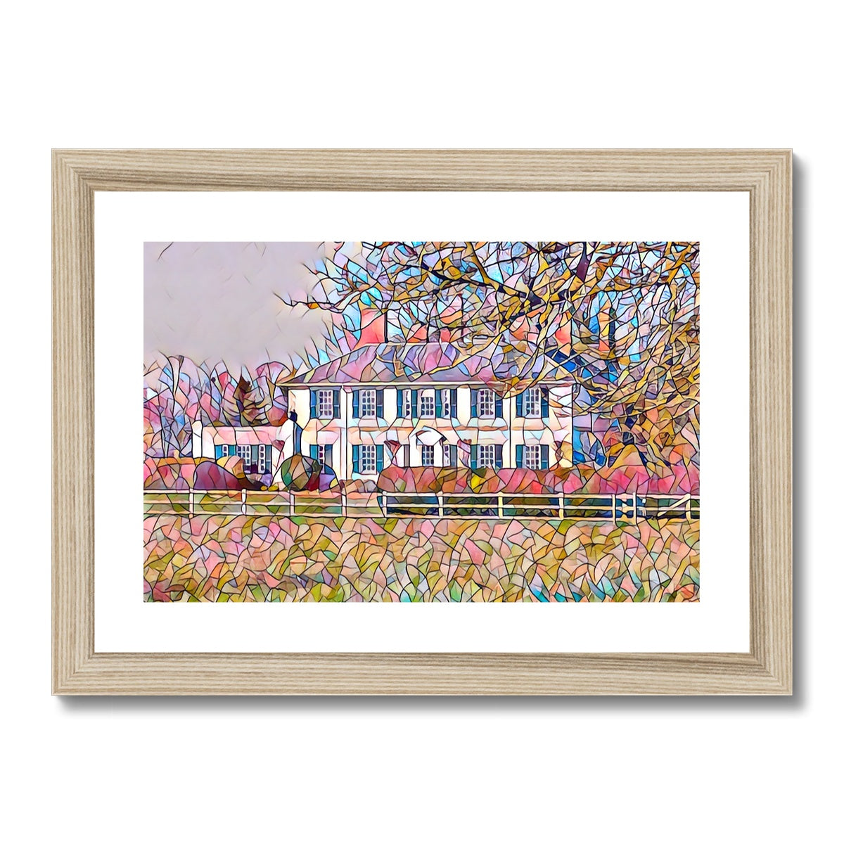 The Bury - Mosaic Framed & Mounted Print