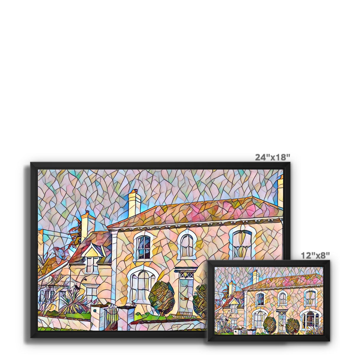 Hodwell - Mosaic Framed Canvas