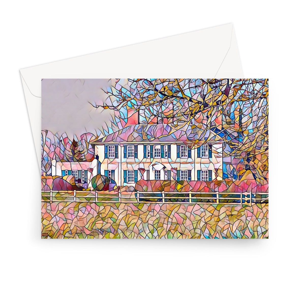 The Bury - Mosaic Greeting Card