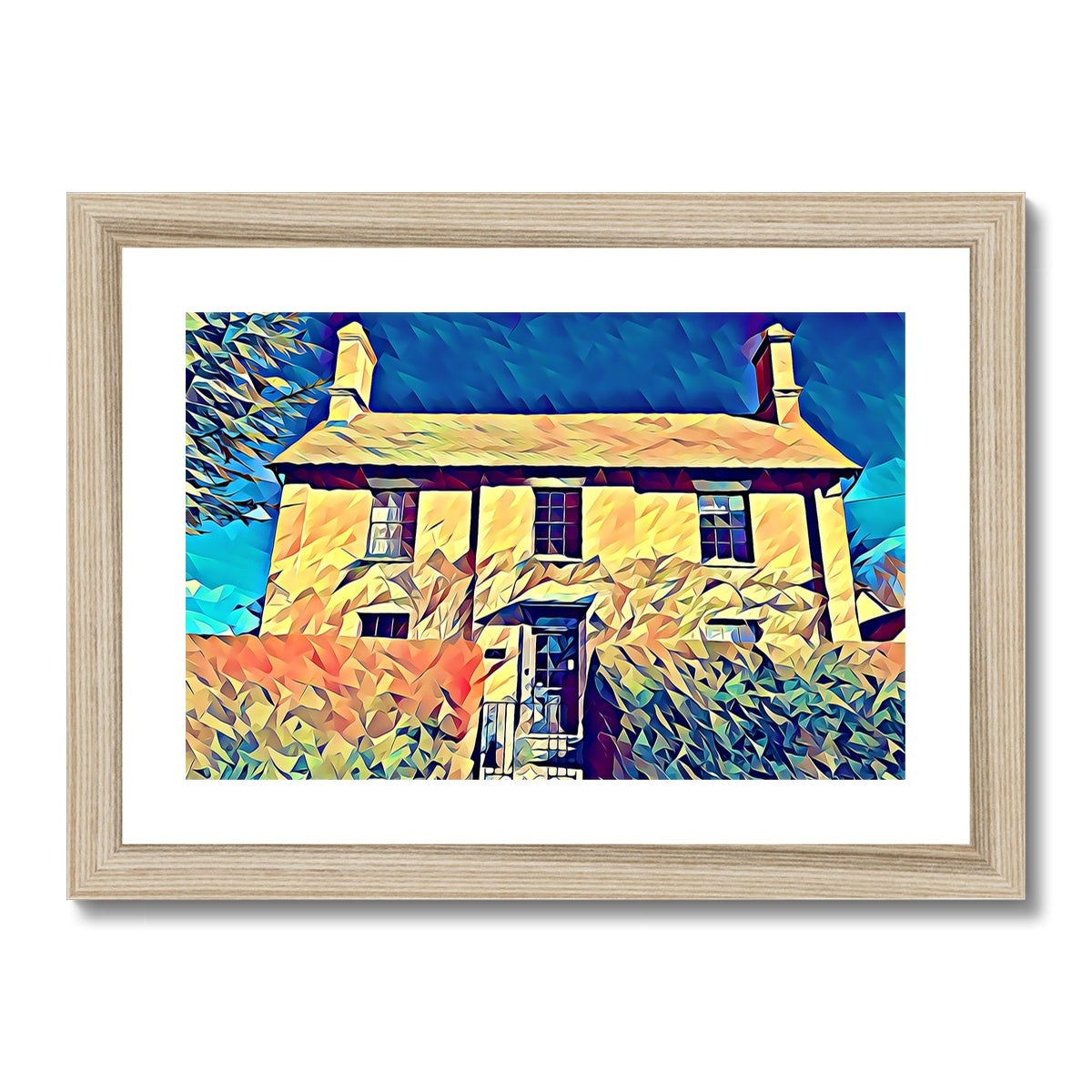 The Grange (Front) - Poly Art Framed & Mounted Print