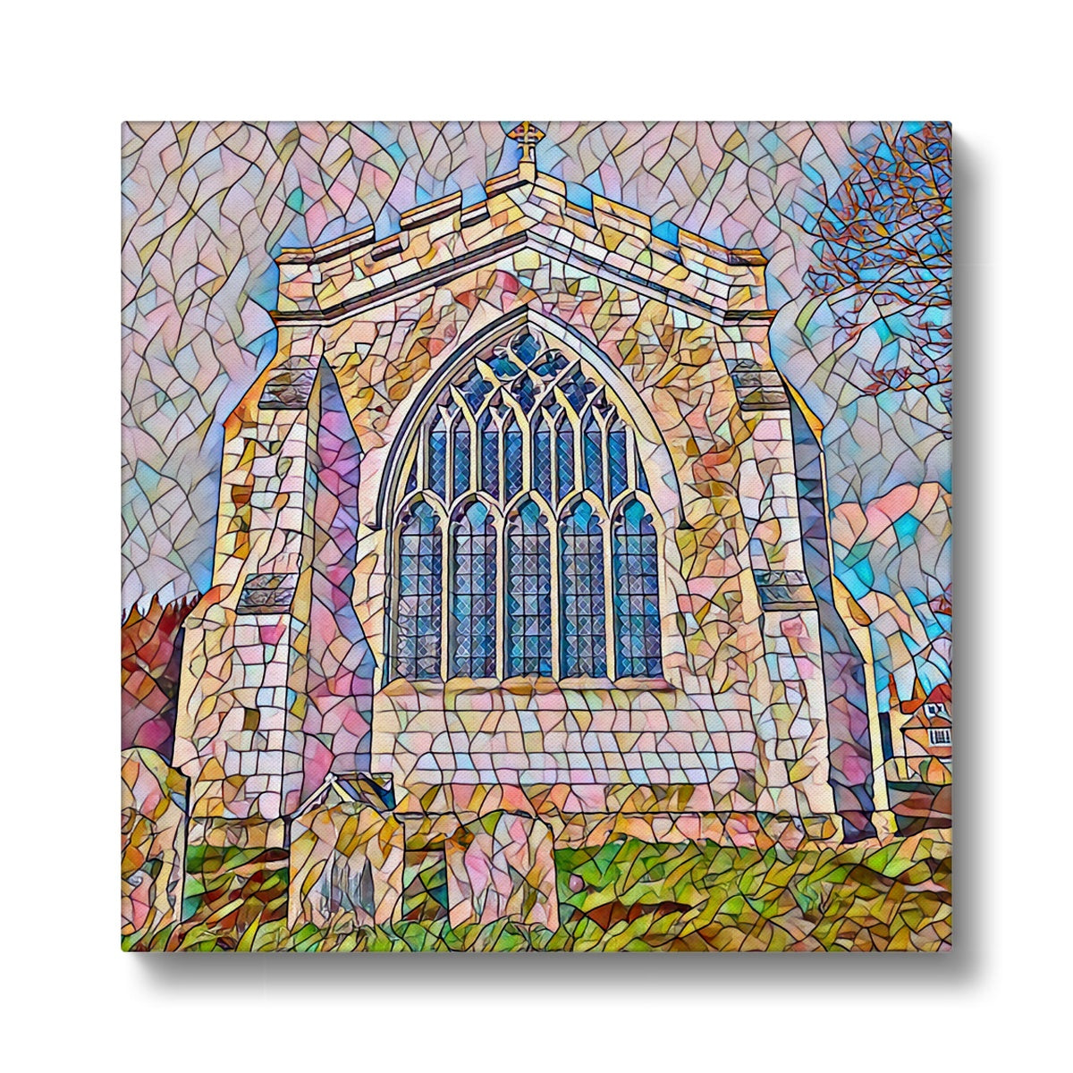 St Mary's East Face - Mosaic Canvas