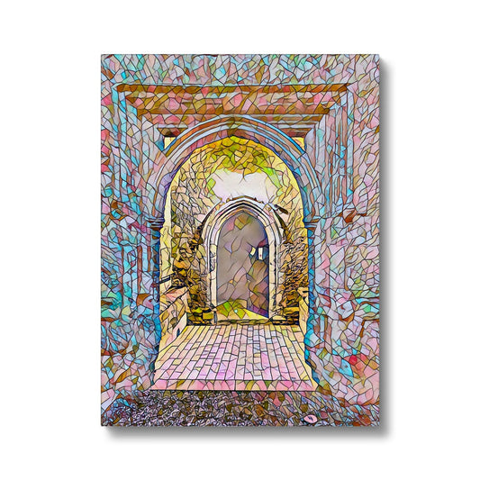 St Mary's North Entrance - Mosaic Canvas