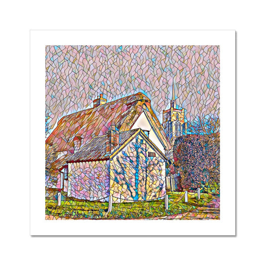 Chain Cottage - Mosaic Fine Art Print