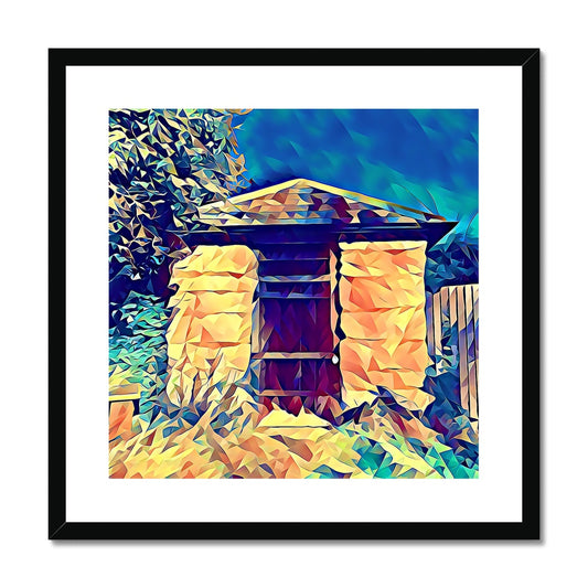 The Lock Up - Poly Art Framed & Mounted Print