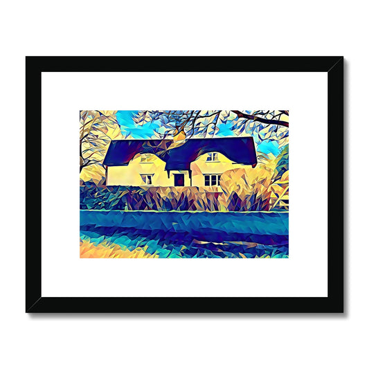 Ashwell End - Poly Art Framed & Mounted Print