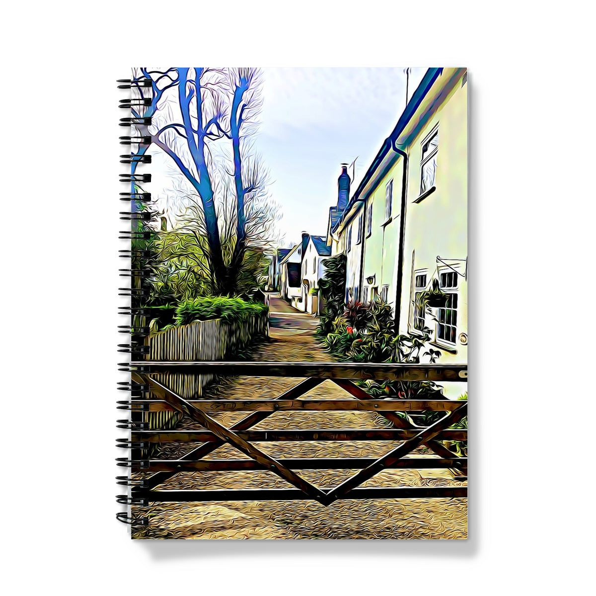 Church Path - Illustrated Notebook