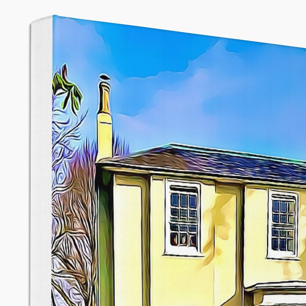 The Old Rectory II - Illustrated Canvas