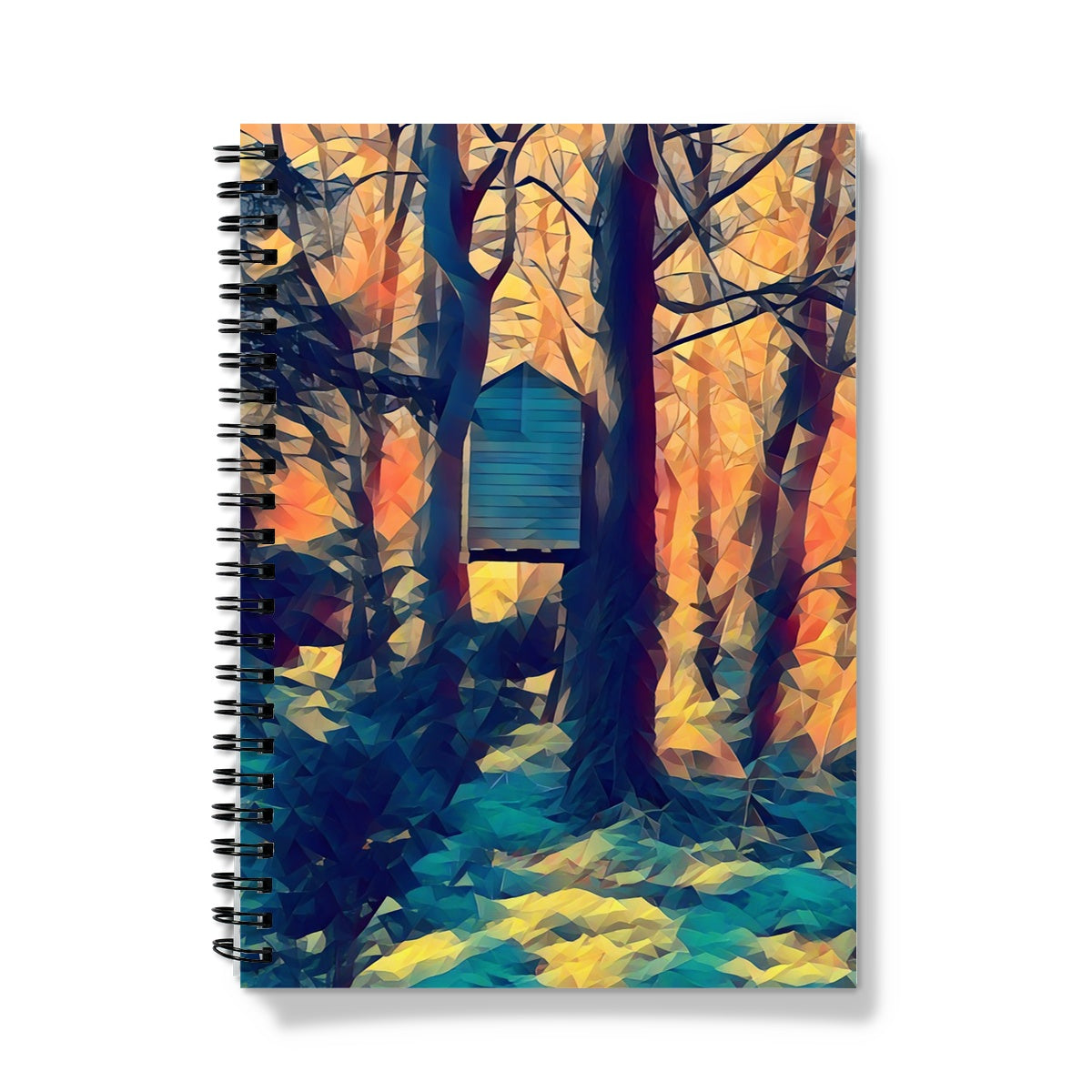 Tree House at Elbrook - Poly Art Notebook