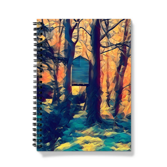 Tree House at Elbrook - Poly Art Notebook