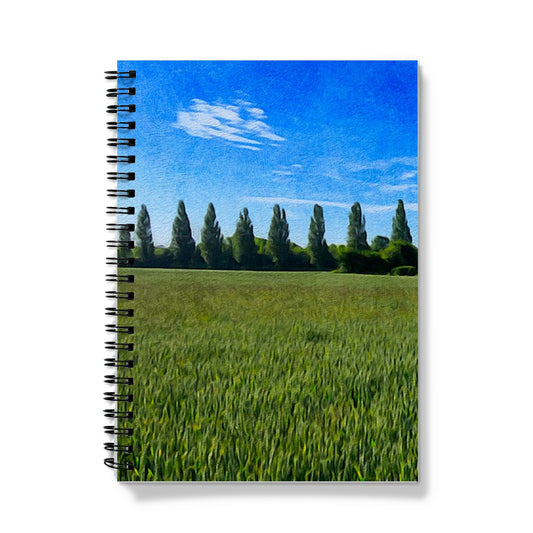 Poplars - Oil Notebook