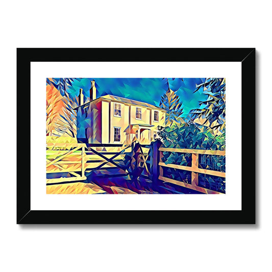 The Old Rectory - Poly Art Framed & Mounted Print