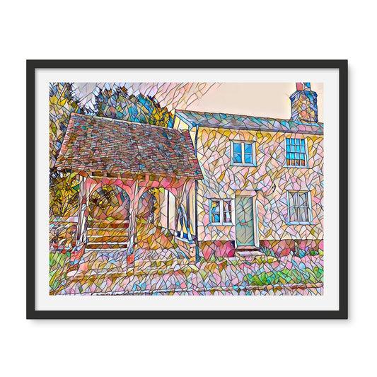 The Lychgate - Mosaic Framed Photo Tile