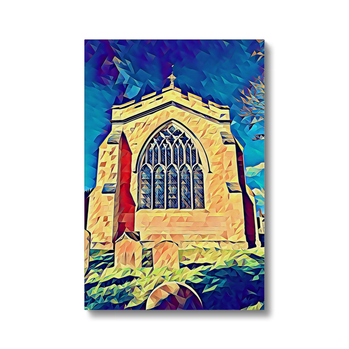 St Mary's East Face - Poly Art Canvas