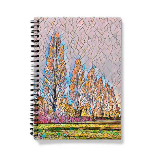 The Poplars - Mosaic Notebook