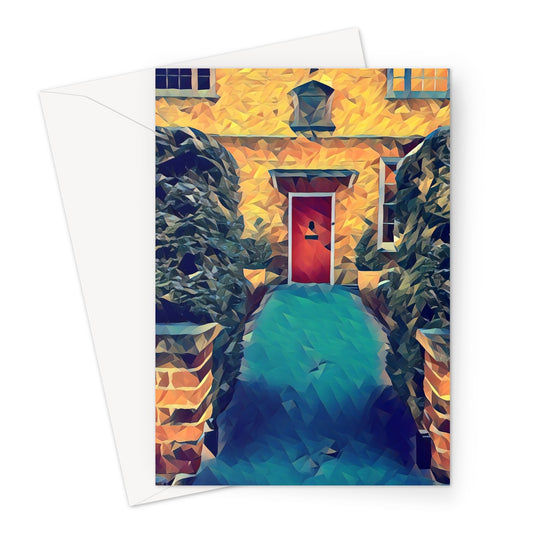 Merchant Taylor School - Poly Art Greeting Card