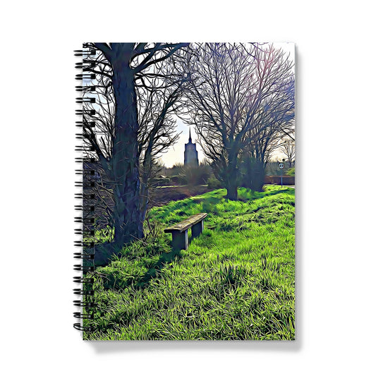 Bench on Gardiners Lane - Illustrated Notebook