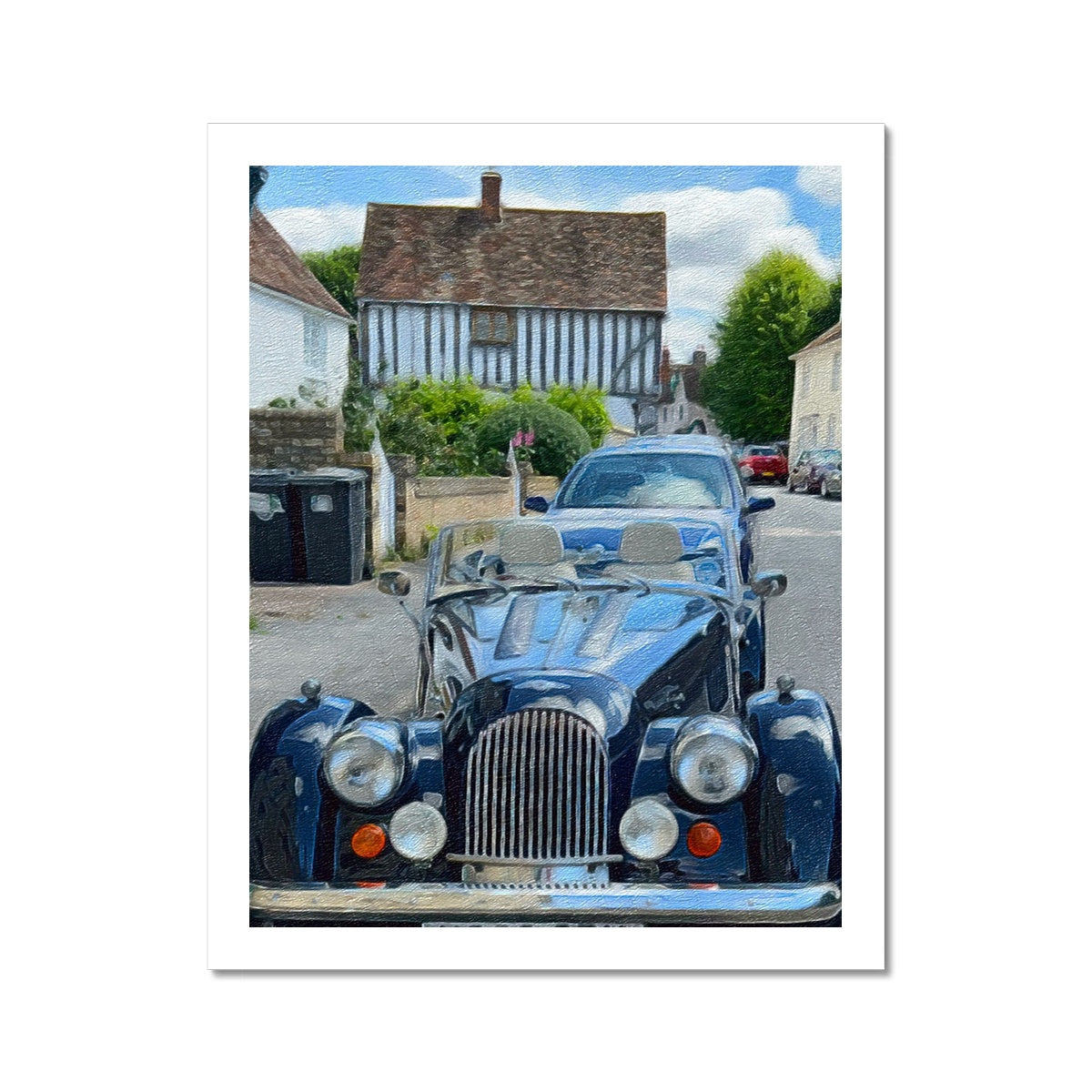 Morgan on the High Street - Oil Fine Art Print